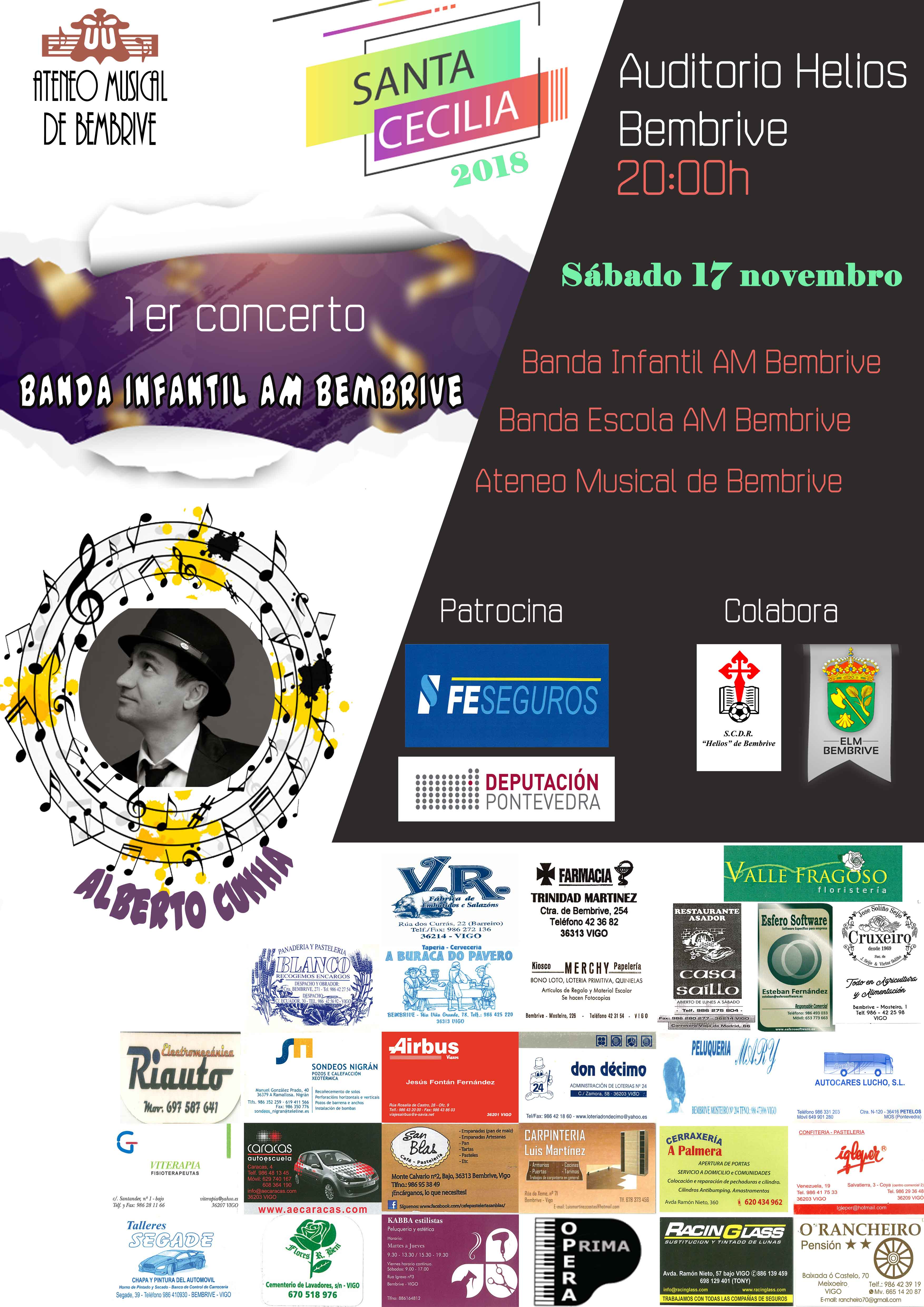 Concierto Santa Cecilia 2018