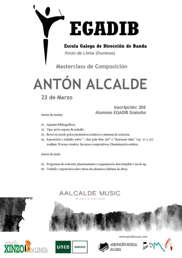 Masterclass de Composición impartida por Antón Alcalde